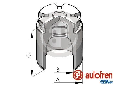 AUTOFREN SEINSA Mäntä, jarrusatula D025116